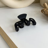 Coffee  Hair Clip - Wavy