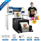 Colorsun A3 dtf Printer Dual Xp600 T-Shirt Printing machine impresora dtf impresora dtf 30 cm dtf a3 Printer For T-Shirt Fabric