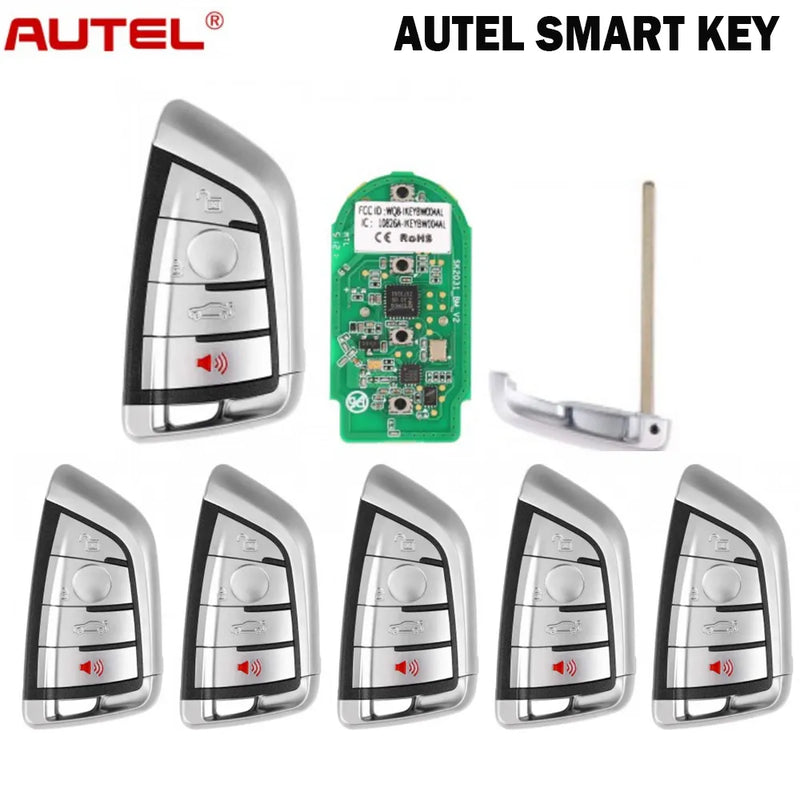 AUTEL IKEYBW003/4AL HD004/05BL NS004/05AL HY003/04AL AT003BL/04CL Universal Remote Smart Key for MaxiIM KM100 IM508 Programmer