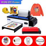 A3 DTF Printer impresora dtf A3 For Epson R1390 DTF Transfer Printer for jeans hoodie T shirt printing machine with roll Feeder