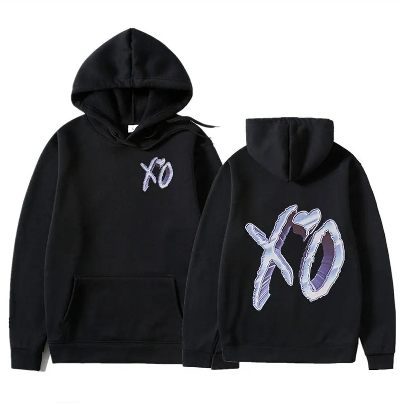 Retro The Weeknd Graphic Hoody After Hours Til Dawn Print Oversized Sweatshirt Men Women Hip Hop Rock Hoodies Gothic Streetwear