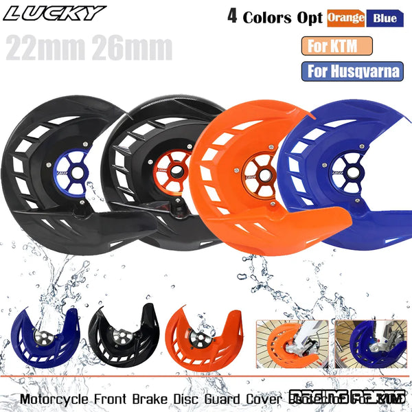 22mm 26mm Front Brake Disc Guard For KTM Husqvarna 125-400 450 530 SX SXF XC XCF EXC EXCF TC FC Motorcycle Brake Cover 2015-2022