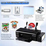 L805 DTF Printer T shirt Printing Machine Direct to Film Transfer Printer A4 impresora dtf For all Fabric Print A4  DTF Printer